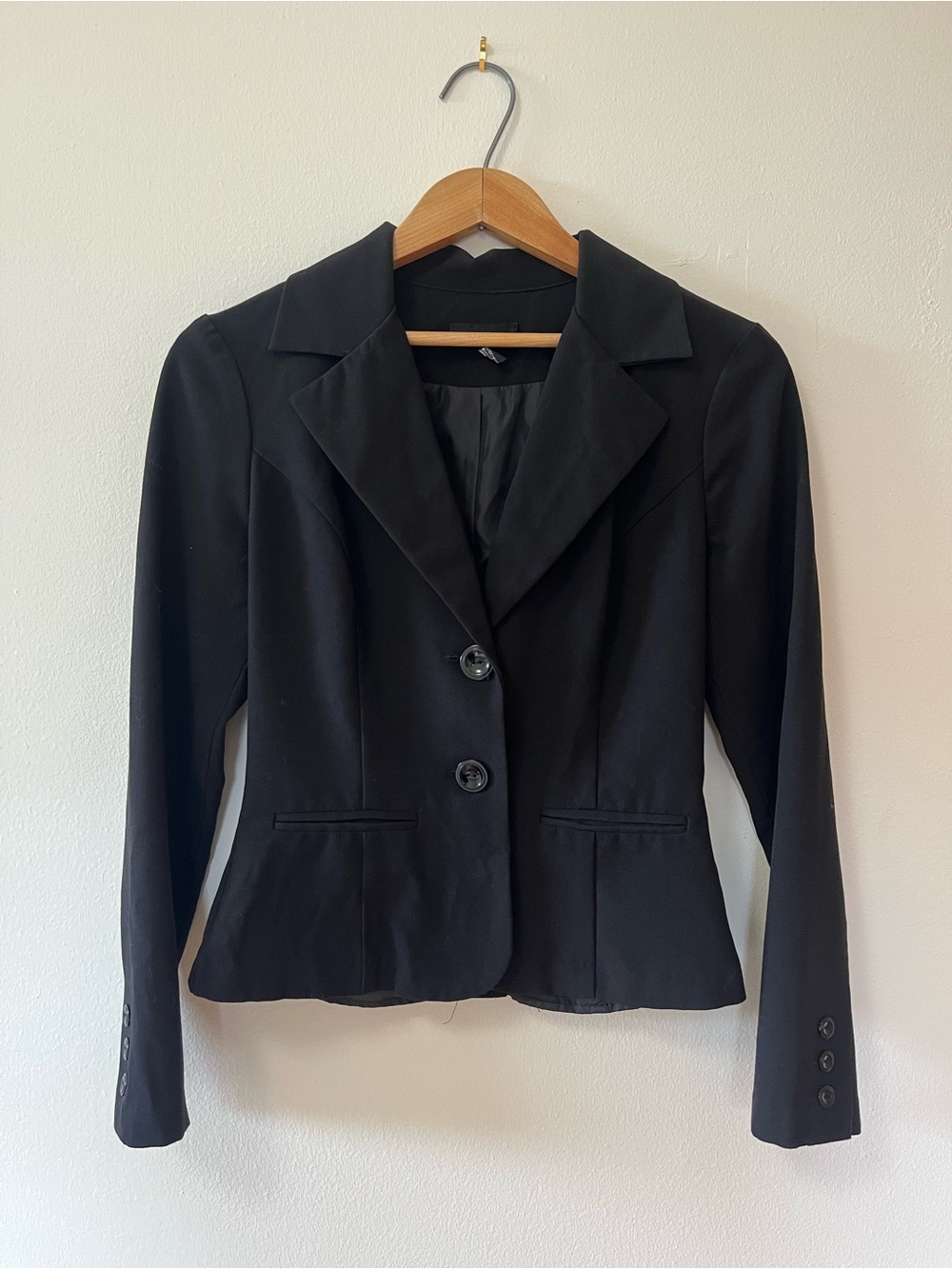 BCX Black Women's Petite Tailored Blazer Jacket